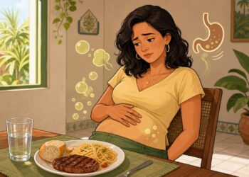 O inchaço abdominal persistente não se deve apenas ao excesso de glúten, mas sim, na maioria, à baixa produção de ácido estomacal e enzimas digestivas