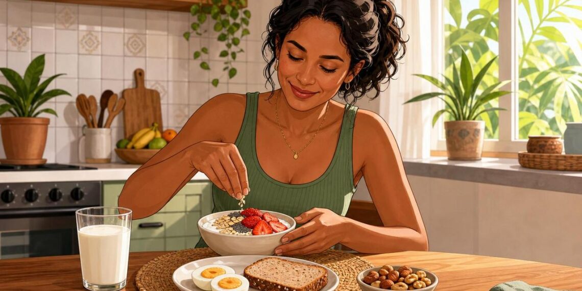 O que comer no café da manhã para estabilizar a glicose e evitar a fome no meio da manhã, segundo a ciência