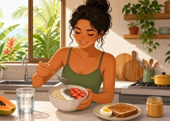 O que comer no café da manhã para manter a glicemia estável até o almoço: cinco combinações com respaldo nutricional