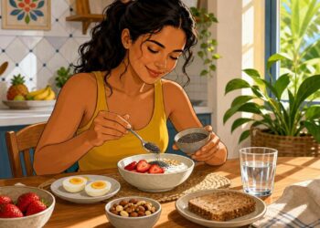 O que comer no café da manhã para manter a glicose estável até o almoço, segundo a ciência