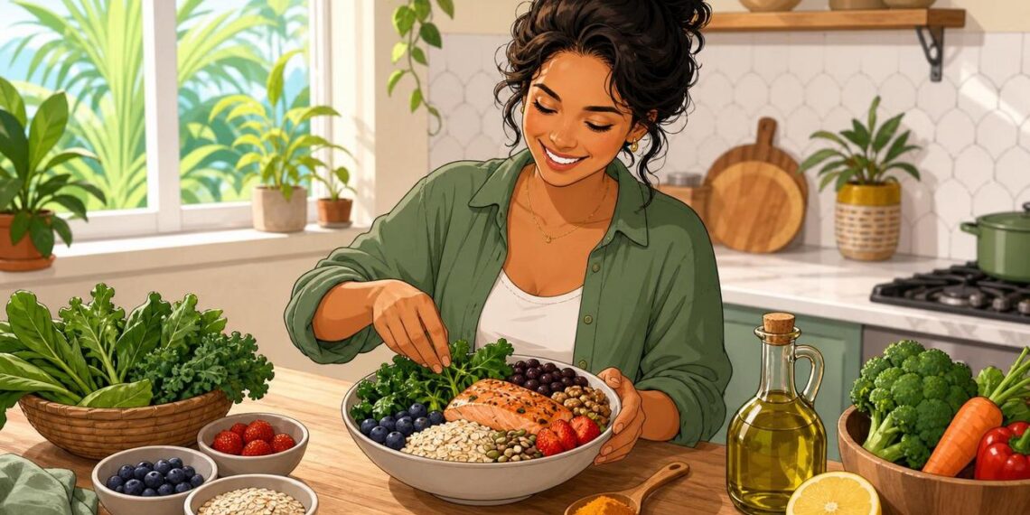 O que comer para ajudar a reduzir a inflamação crônica do corpo de forma natural no dia a dia