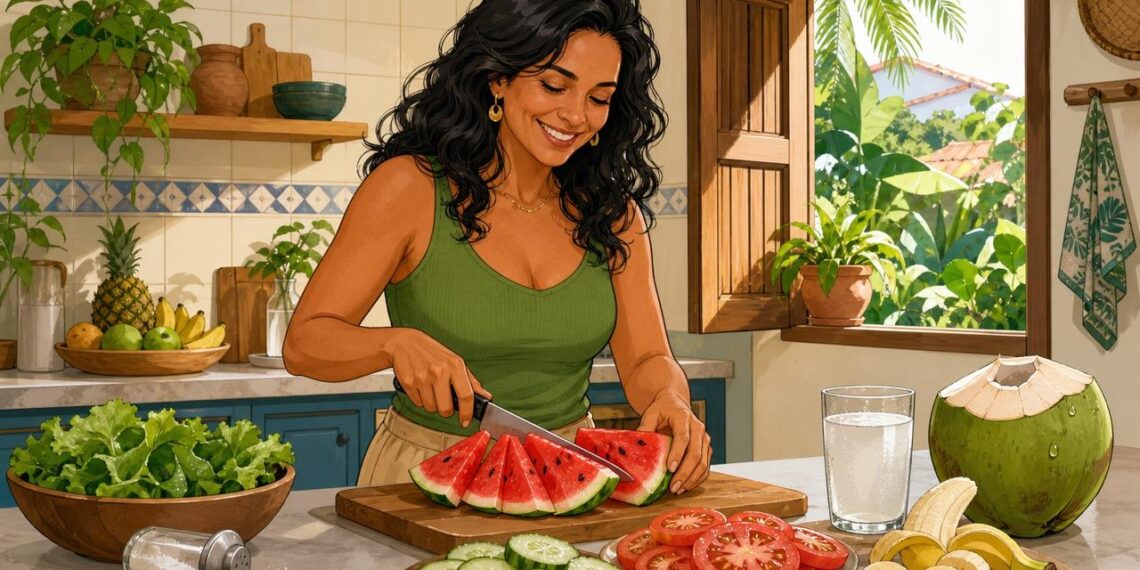 O que comer para reduzir naturalmente a retenção de líquidos sem precisar recorrer a diuréticos