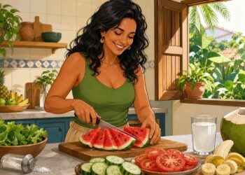 O que comer para reduzir naturalmente a retenção de líquidos sem precisar recorrer a diuréticos