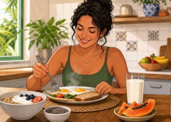 Por que comer proteína no café da manhã ajuda a controlar a fome e os picos de glicose ao longo do dia, segundo a ciência