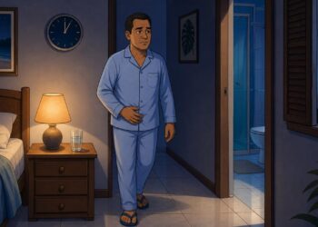 Quantas vezes é realmente normal ir ao banheiro urinar à noite para manter uma boa saúde renal