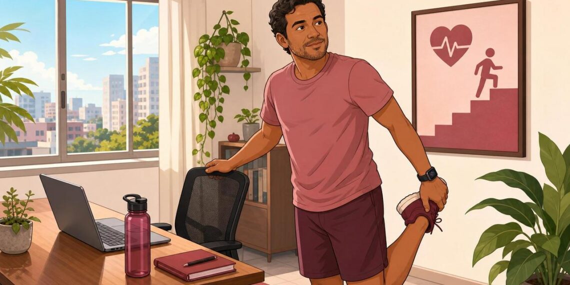 Quanto tempo sentado por dia começa a prejudicar a saúde e como compensar ao longo do dia