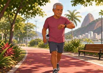 Quantos passos por dia são realmente necessários para reduzir o risco cardiovascular depois dos 60 anos