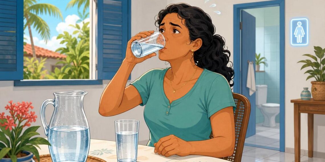 Sede excessiva e constante não é só efeito do calor: pode ser um sinal precoce de glicemia elevada que merece avaliação médica