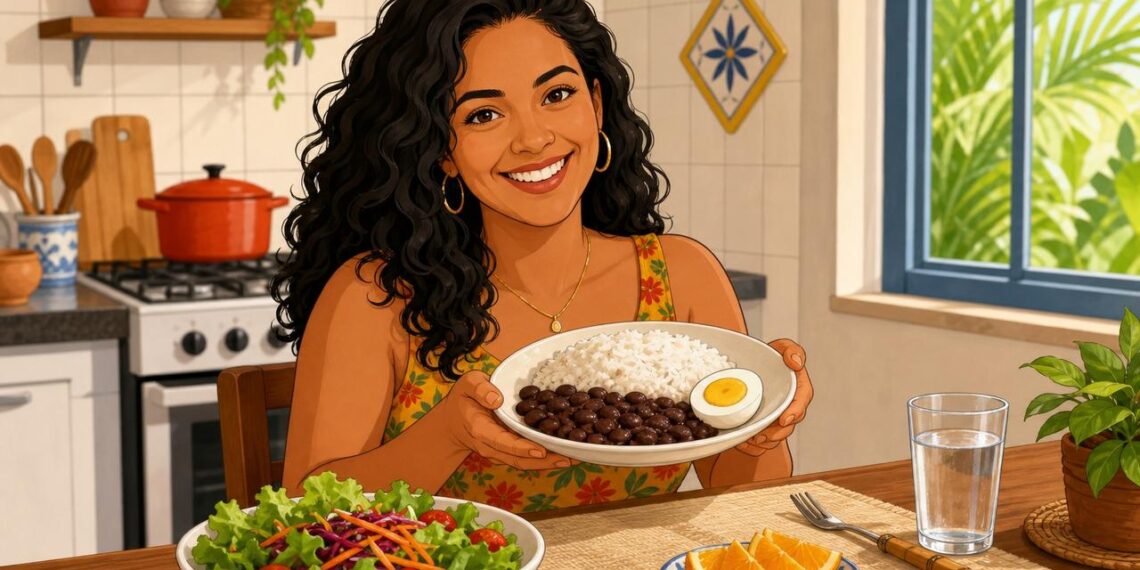 Segundo os especialistas em nutrição, o arroz com ovo e feijão no prato diário oferece praticamente os mesmos benefícios proteicos que a carne vermelha