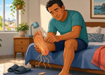 Sentir formigamento nos pés e ter feridas que demoram a cicatrizar pode ser um dos primeiros sinais de diabetes