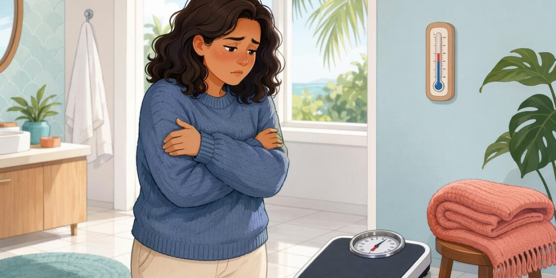 Sentir frio constante e ganhar peso sem motivo pode ser um dos primeiros sinais de hipotireoidismo