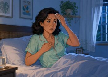 Suar muito durante o sono nem sempre é só calor: quando o suor noturno merece investigação médica