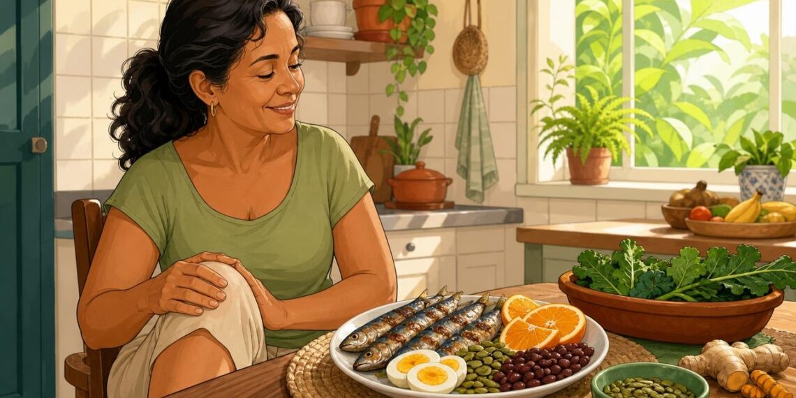 Substâncias naturais que ajudam na regeneração da cartilagem articular desgastada e onde encontrá-las nos alimentos comuns