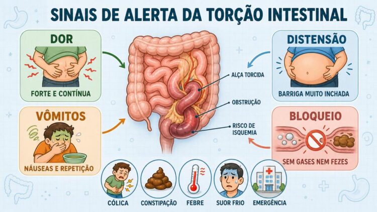 Torção intestinal: o que é, quais os sinais de alerta e como diferenciá ...