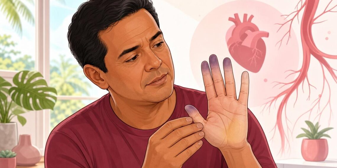 4 sintomas de colesterol e circulação ruim visíveis nas unhas e nas mãos