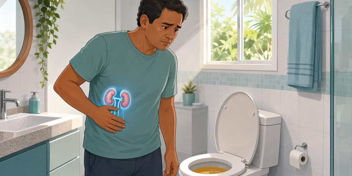 4 sintomas de danos renais visíveis ao urinar que merecem atenção