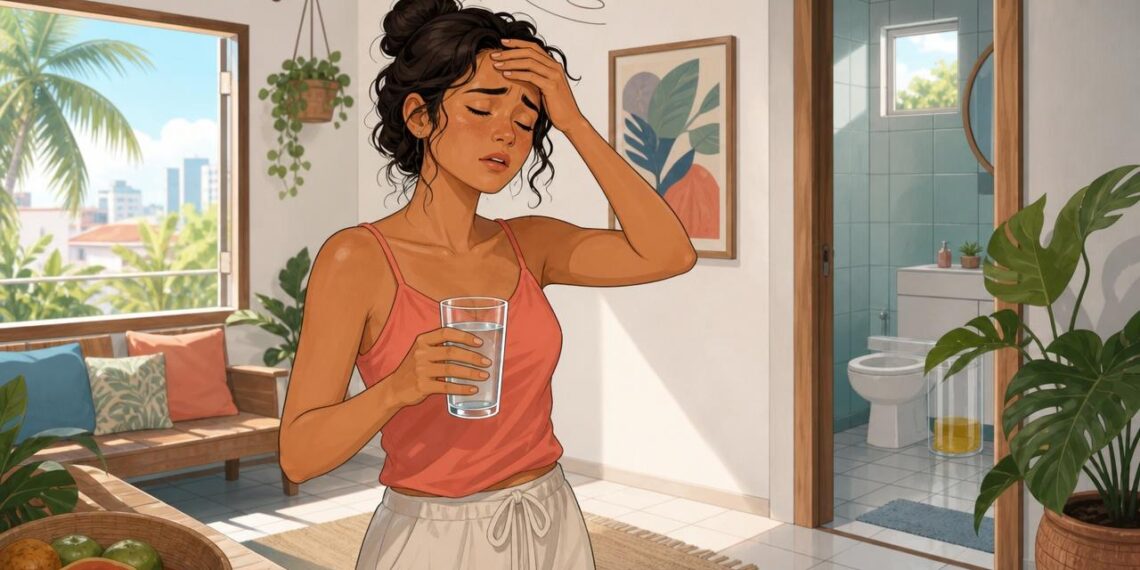 5 sintomas de desidratação que aparecem antes mesmo da sede e passam despercebidos
