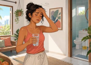 5 sintomas de desidratação que aparecem antes mesmo da sede e passam despercebidos
