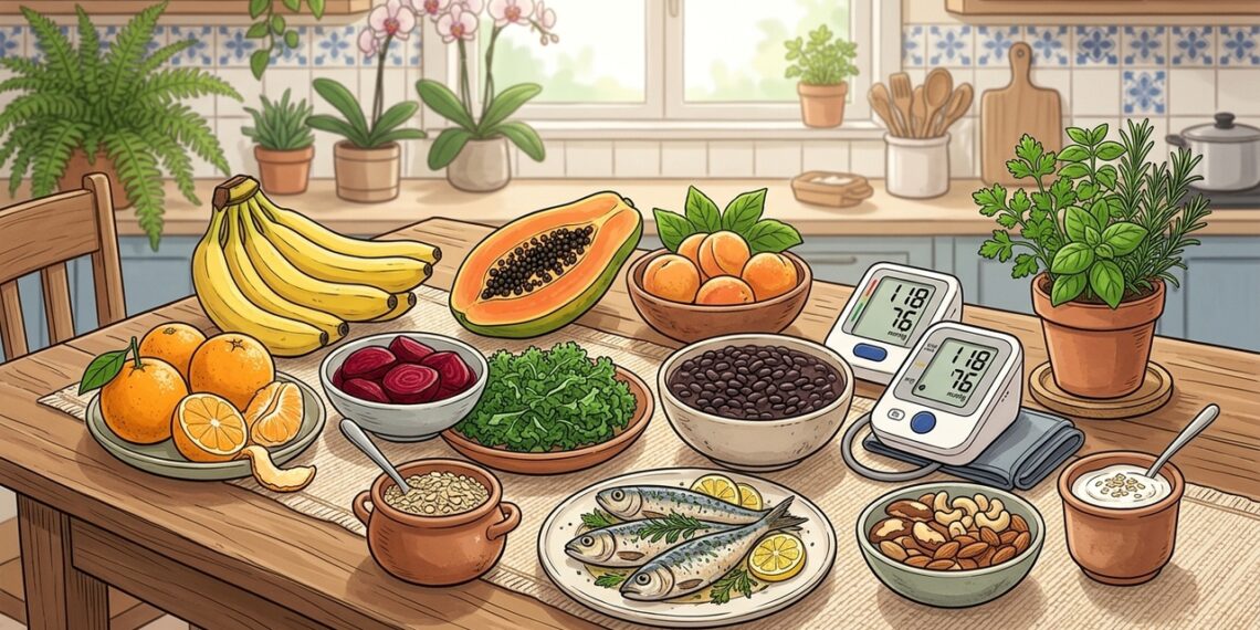 A maioria das pessoas pensa apenas em remédios para a pressão, mas é importante ajustar a alimentação para também potencializar o controle