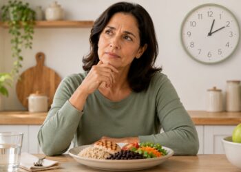 O horário das refeições pode influenciar metabolismo, peso e rotina alimentar.