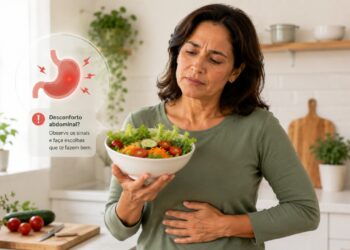 Diarreia que vai e volta pode estar ligada a parasitas em alimentos frescos contaminados.
