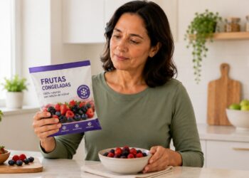 Frutas congeladas são práticas, mas também exigem atenção à segurança alimentar.