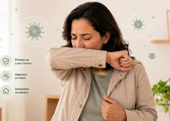 Vírus respiratórios tendem a circular mais no inverno e exigem atenção aos sintomas.