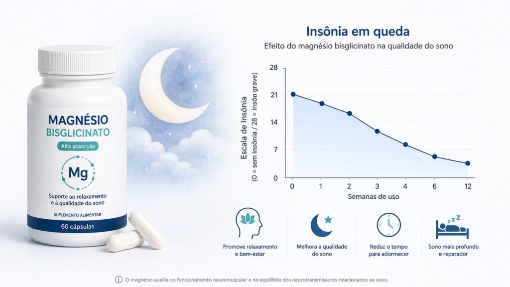 Nem todas as formas de magnésio têm o mesmo efeito estudado para o sono.