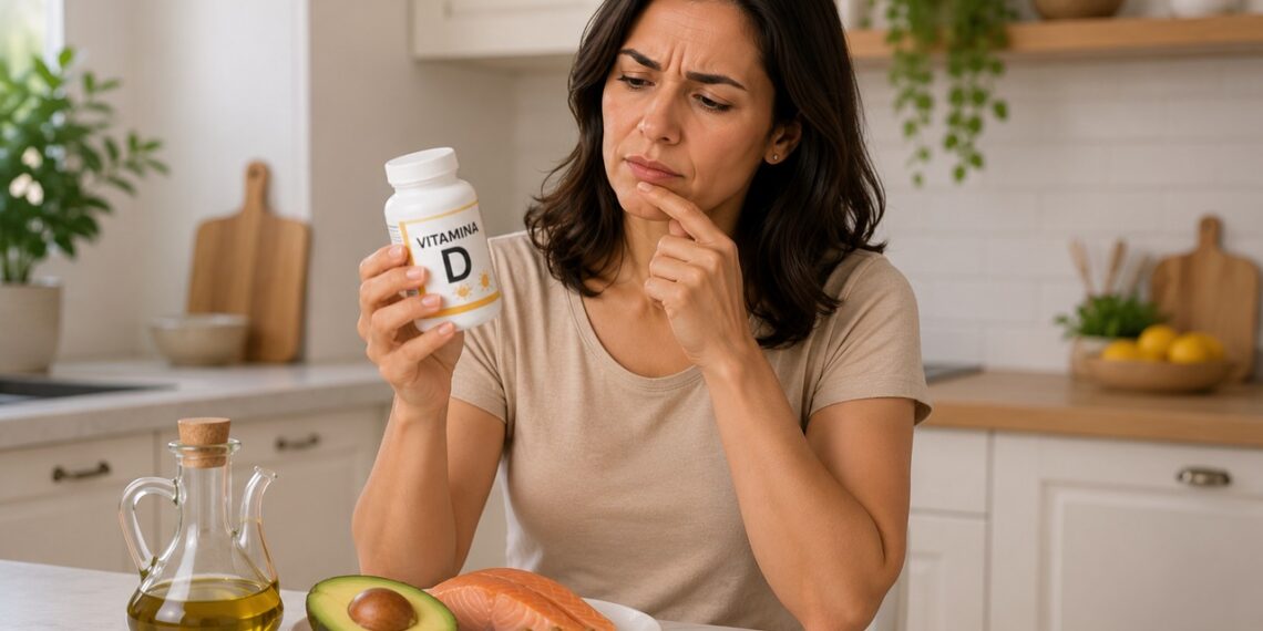 Vitamina D baixa pode envolver absorção, dieta e uso correto de suplementos.