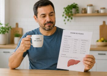 Café sem açúcar é estudado por sua possível relação com a saúde do fígado.
