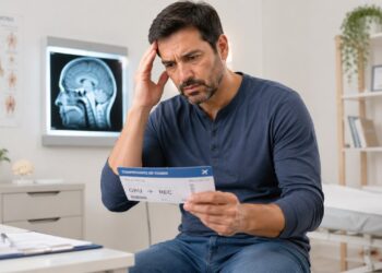 Convulsões meses após viagem podem exigir investigação de neurocisticercose.