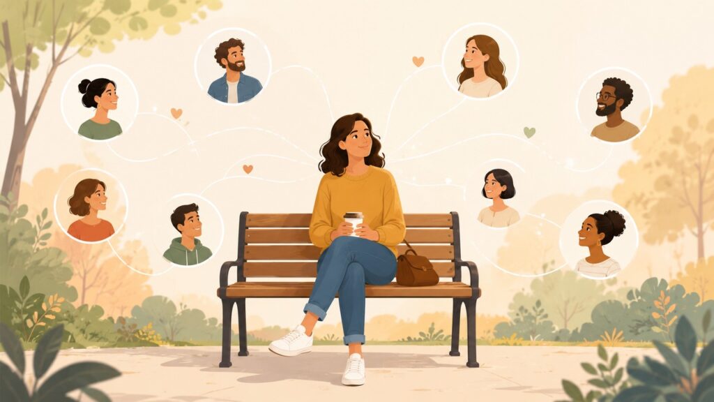 Conexões sociais de qualidade são importantes para a saúde em todas as idades.