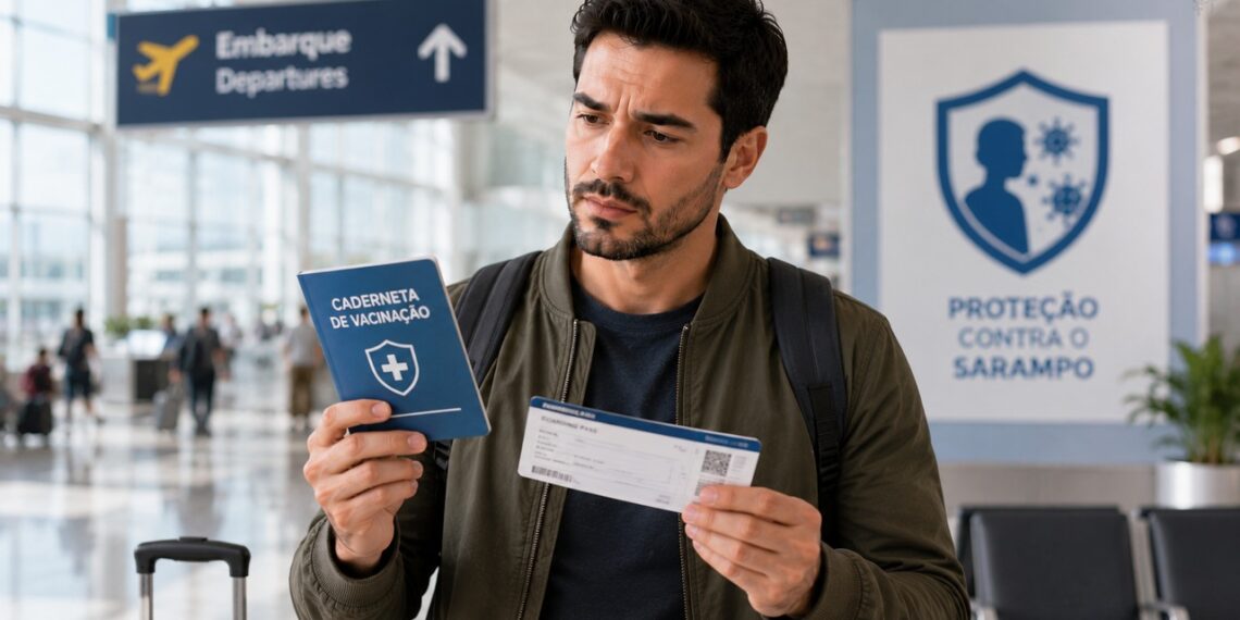 Antes da Copa, viajantes devem checar a vacina contra sarampo.