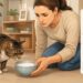 Leite cru e alimentos crus podem aumentar o risco de gripe aviária em gatos.