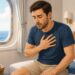 Febre e falta de ar após uma viagem podem exigir avaliação médica imediata.