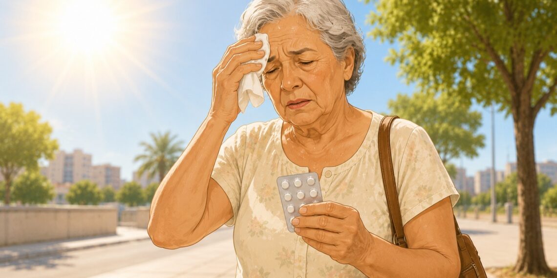 Alguns medicamentos podem aumentar o risco de problemas durante ondas de calor.