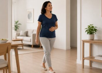 Uma caminhada leve após comer pode ajudar a reduzir o pico de glicose pós-refeição.