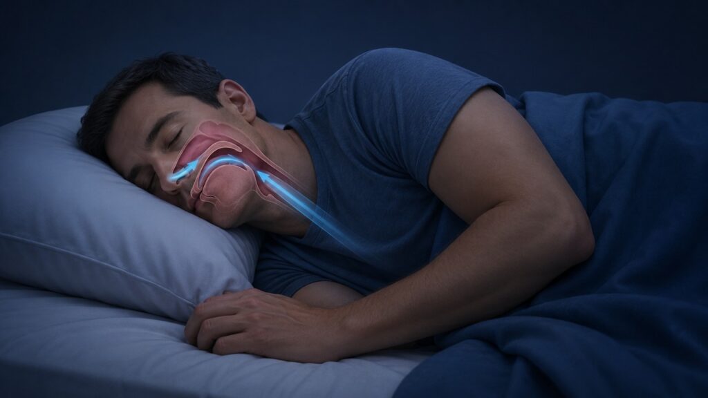 Dormir melhor começa ao observar ronco, pausas respiratórias e sinais que aparecem pela manhã.