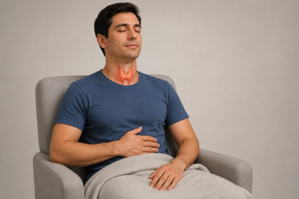 A tireoide lenta pode reduzir o ritmo do corpo e afetar temperatura, intestino e disposição.