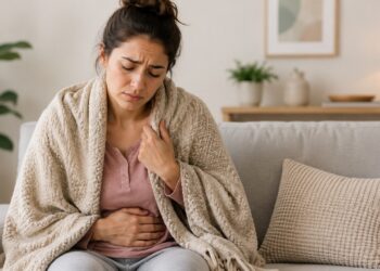 Prisão de ventre com frio e cansaço pode indicar tireoide lenta.