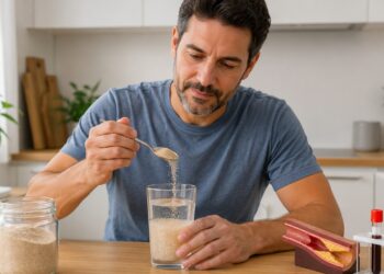 Psyllium pode ajudar no controle do LDL quando usado com água e orientação.
