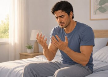 Dormência nas mãos ao acordar pode merecer investigação quando se repete.