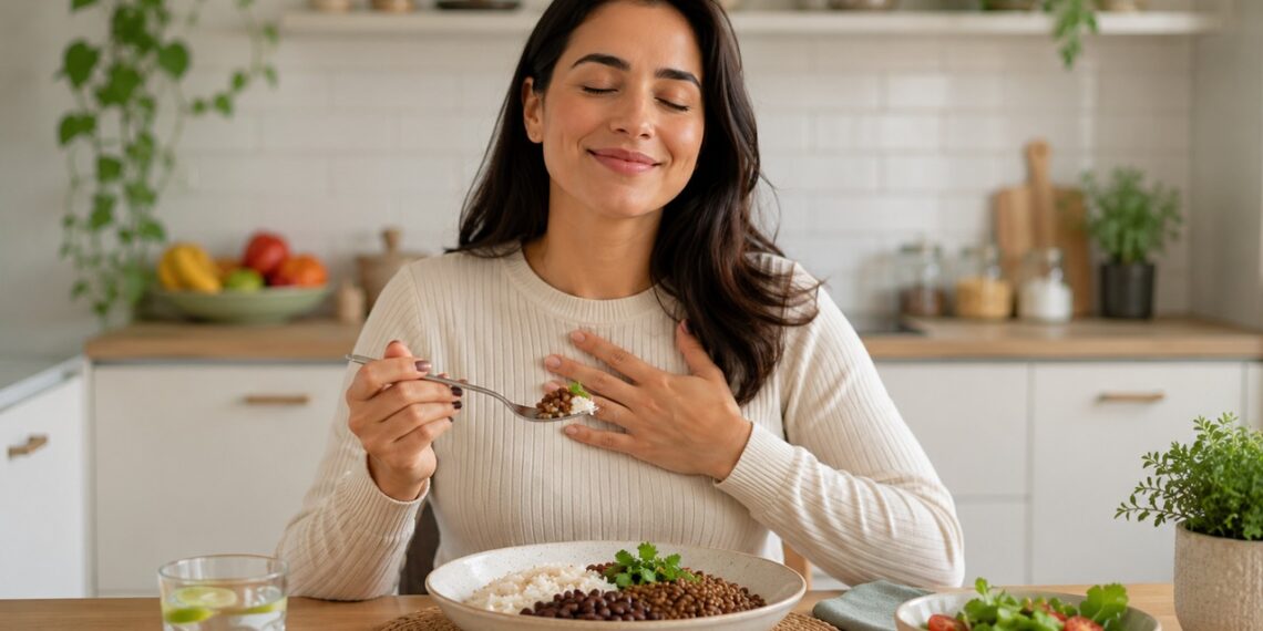 Feijão e lentilha oferecem proteína vegetal com fibras e nutrientes importantes.