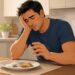 Sono forte, tremor e fome após comer podem indicar queda de açúcar.