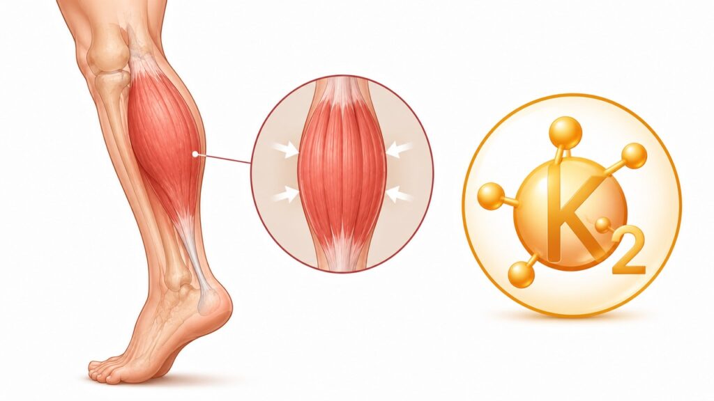 Um estudo avaliou a vitamina K2 como possível alternativa para câimbras noturnas em idosos.