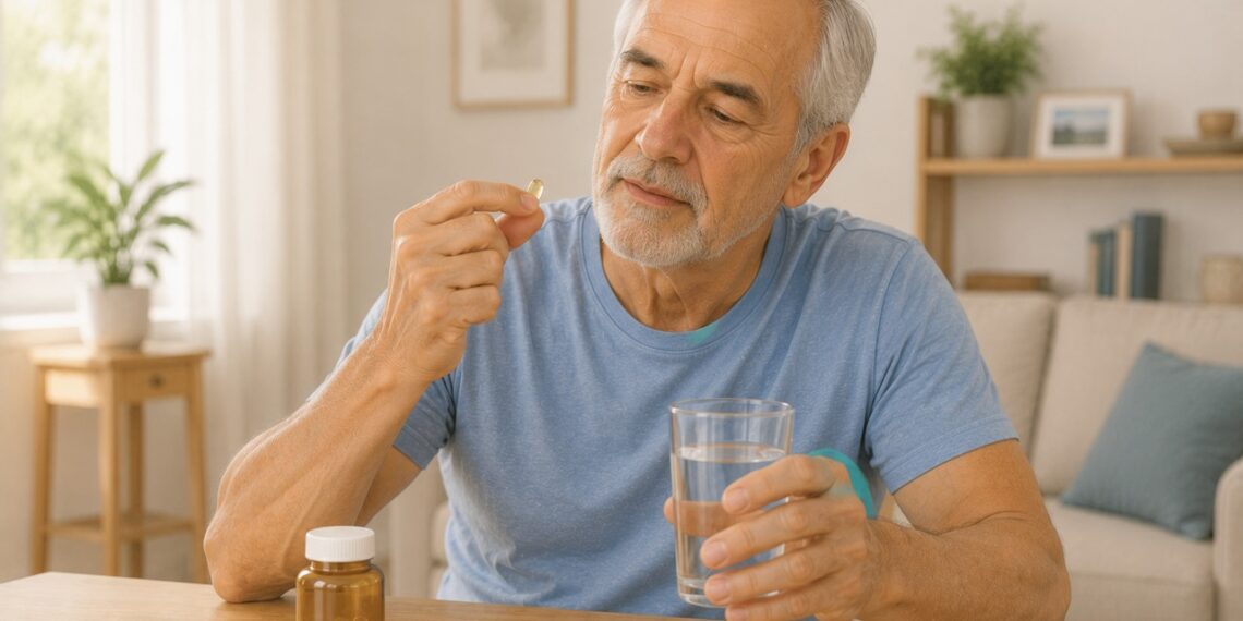 A suplementação de vitamina D após os 75 anos deve considerar riscos e benefícios individuais.