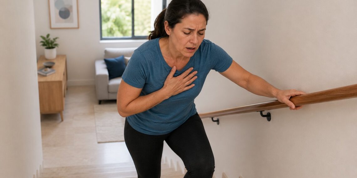 Cansaço com falta de ar em pequenos esforços pode ser sinal de anemia.