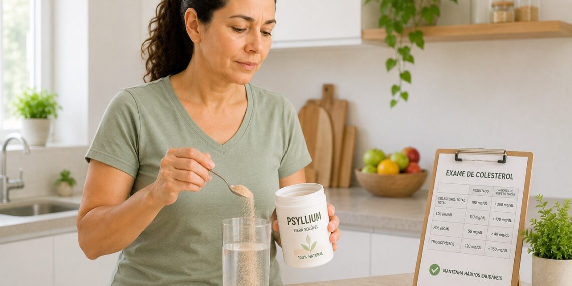 Psyllium Para Colesterol Alto: Fibra Solúvel Que Pode Ajudar a Reduzir o LDL