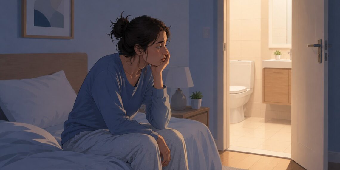 Acordar várias vezes para urinar pode indicar alterações no sono, na glicose ou nos rins.