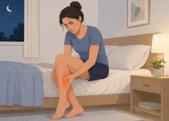 Fadiga muscular, remédios e problemas de saúde podem favorecer cãibras durante a noite.